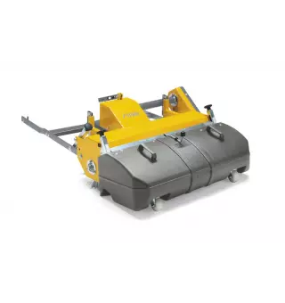 Szczotka zamiatająca ze zbiornikiem